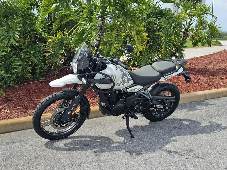 2025 Royal Enfield Himalayan 450 Kamet White (Tubeless) 450
