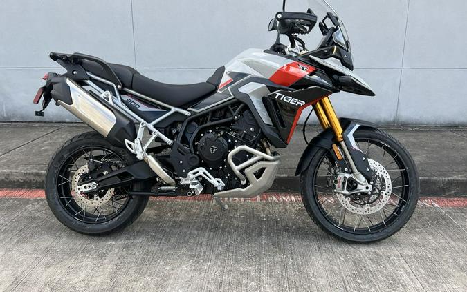 2024 Triumph Tiger 900 Rally Pro Ash Grey / Intense Orange