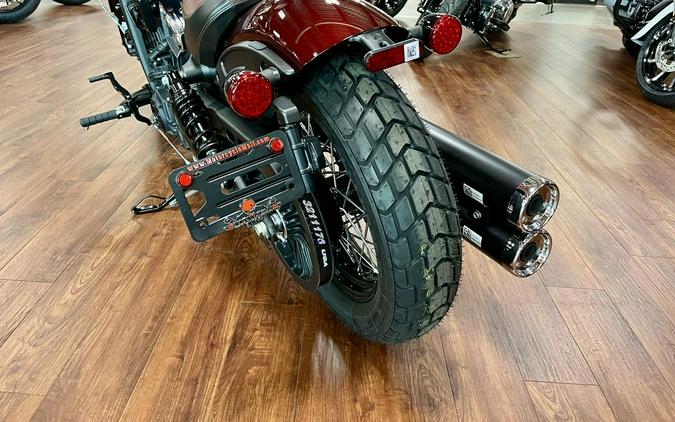 2024 Indian Motorcycle® Scout® Bobber Twenty ABS Maroon Metallic