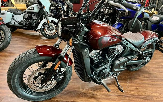 2024 Indian Motorcycle® Scout® Bobber Twenty ABS Maroon Metallic