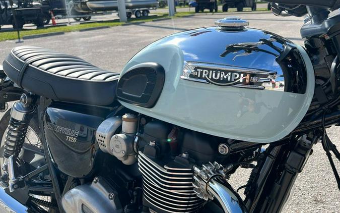 2023 Triumph Bonneville T120 Chrome Edition Meriden Blue