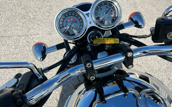 2023 Triumph Bonneville T120 Chrome Edition Meriden Blue