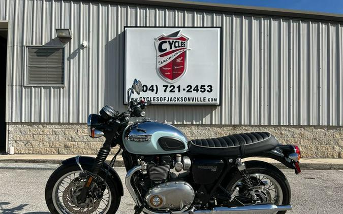 2023 Triumph Bonneville T120 Chrome Edition Meriden Blue