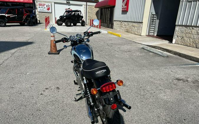 2023 Triumph Bonneville T120 Chrome Edition Meriden Blue