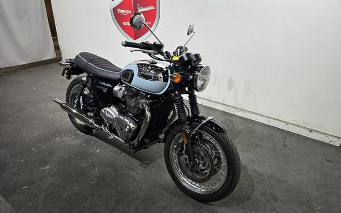 2023 Triumph Bonneville T120 Chrome Edition Meriden Blue