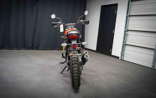 2026 Triumph Scrambler 400 X Baja Orange/Aluminium