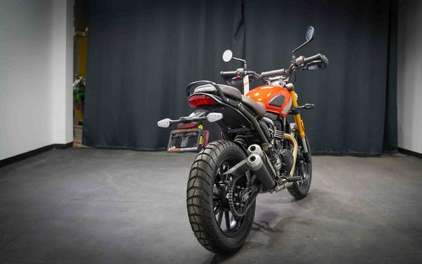 2026 Triumph Scrambler 400 X Baja Orange/Aluminium
