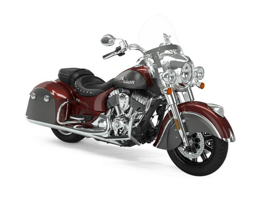 2020 Indian Motorcycle® Springfield® Burgundy Metallic / Titanium Metallic