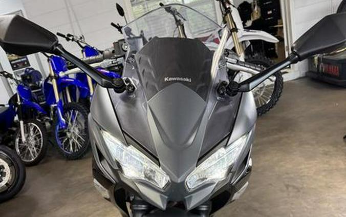 2024 Kawasaki Ninja® 650 Metallic Matte Dark Gray/Metallic Spark Black