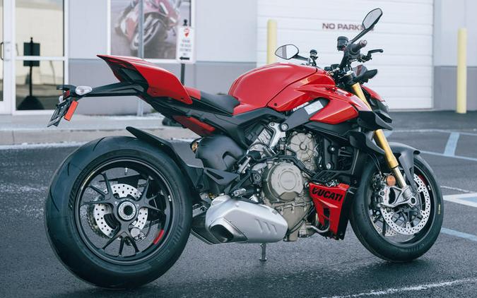 2023 Ducati Streetfighter V4 S Ducati Red