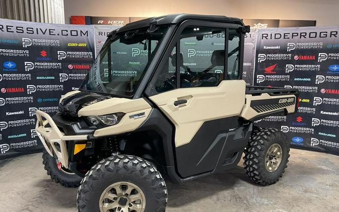 2024 Can-Am® Defender Limited HD10 Desert Tan & Timeless Black