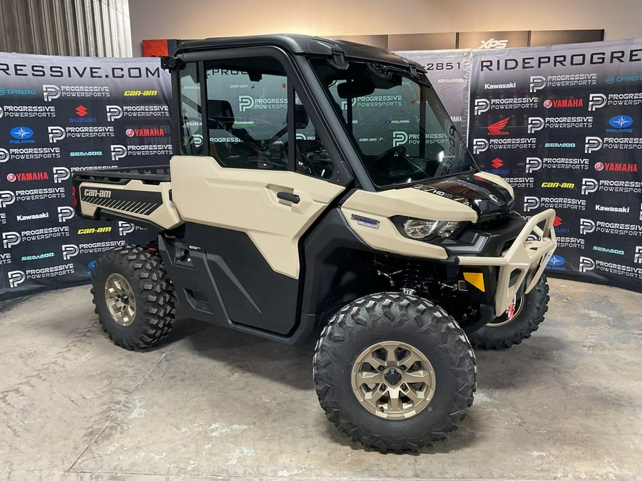 2024 Can-Am® Defender Limited HD10 Desert Tan & Timeless Black