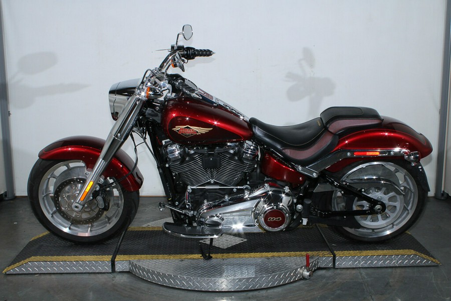 Used 2023 Harley-Davidson Fat Bob 114 Cruiser FLFBS Motorcycle For Sale In Miami, Florida