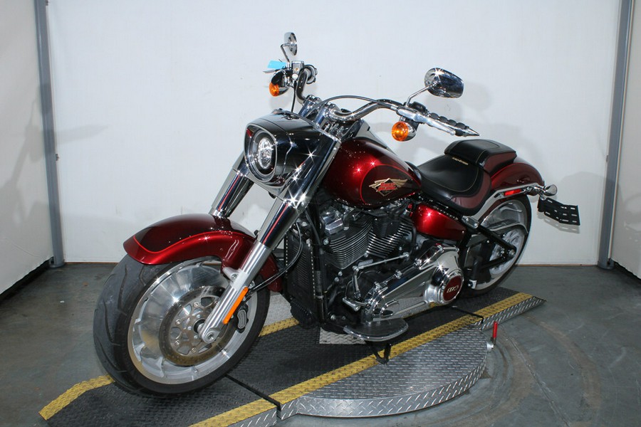 Used 2023 Harley-Davidson Fat Bob 114 Cruiser FLFBS Motorcycle For Sale In Miami, Florida