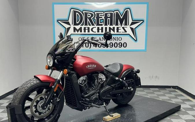 2023 Indian Motorcycle® Scout® Bobber ABS Ruby Smoke