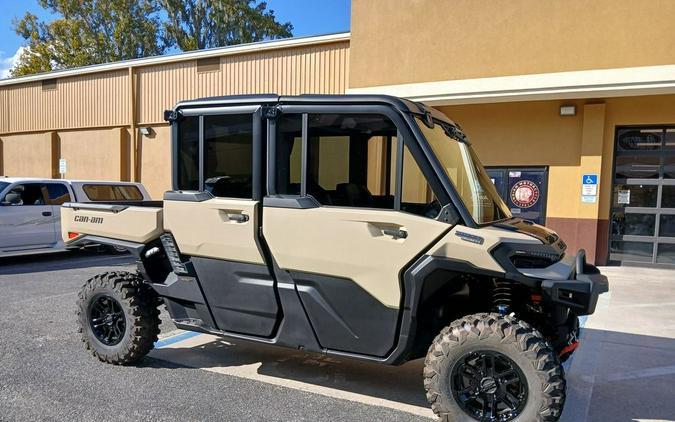 2026 Can-Am® Defender MAX Limited HD11 Desert Tan & Carbon Black