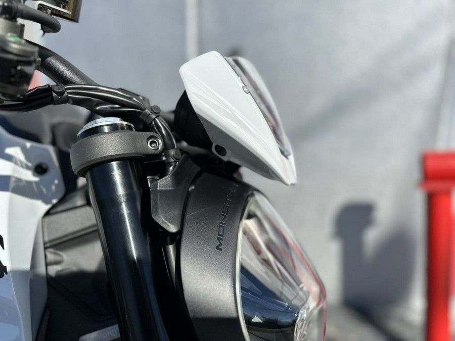2025 Ducati Monster Plus Iceberg White - 009758