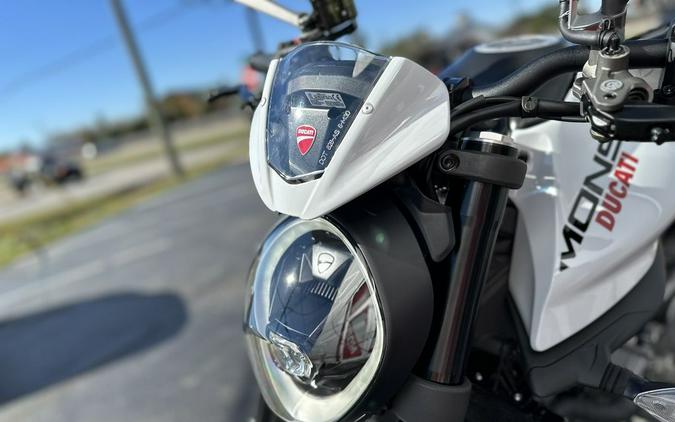 2025 Ducati Monster Plus Iceberg White - 009758