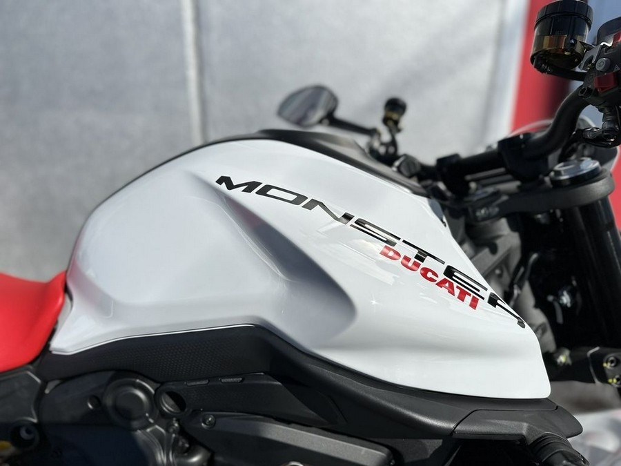 2025 Ducati Monster Plus Iceberg White - 009758