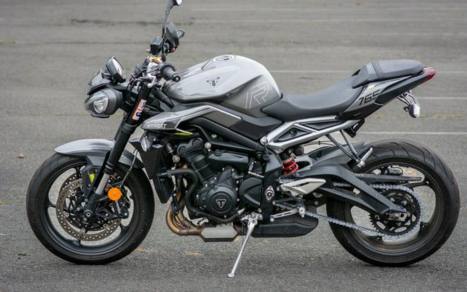 2024 Triumph Street Triple 765 R Silver Ice