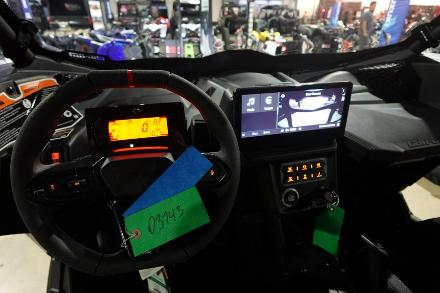 2026 Can-Am Maverick X3 MAX X RS TURBO RR Smart-Shox with 10.25 in. touchscreen display