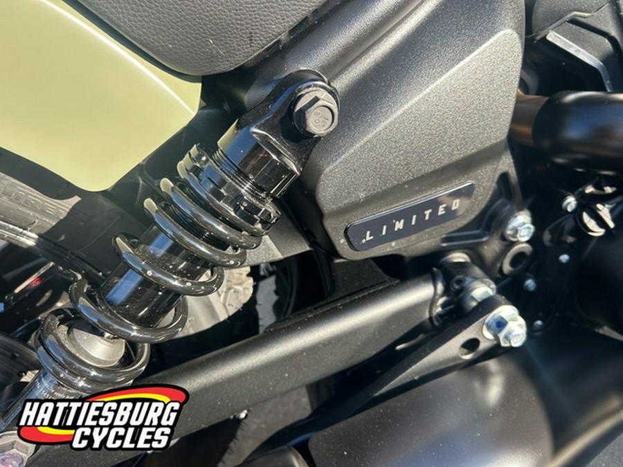 2026 Indian Scout Bobber Limited +Tech Moss Green Smoke