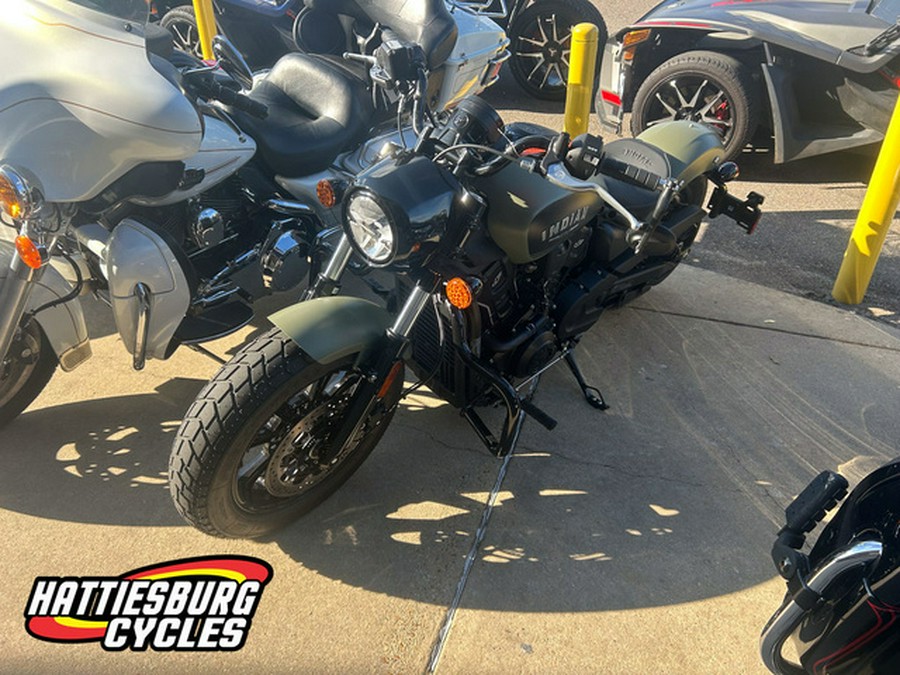 2026 Indian Scout Bobber Limited +Tech Moss Green Smoke