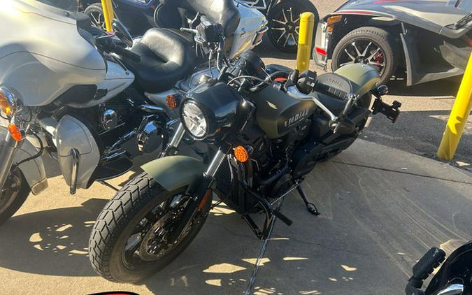 2026 Indian Scout Bobber Limited +Tech Moss Green Smoke
