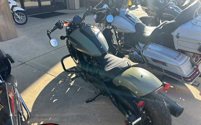 2026 Indian Scout Bobber Limited +Tech Moss Green Smoke