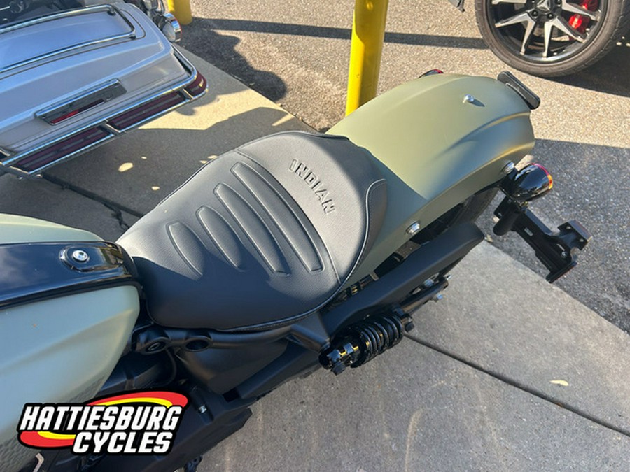 2026 Indian Scout Bobber Limited +Tech Moss Green Smoke