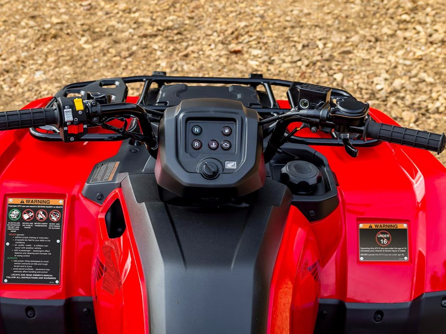 2026 Honda FourTrax Rancher Hero Red - 202517