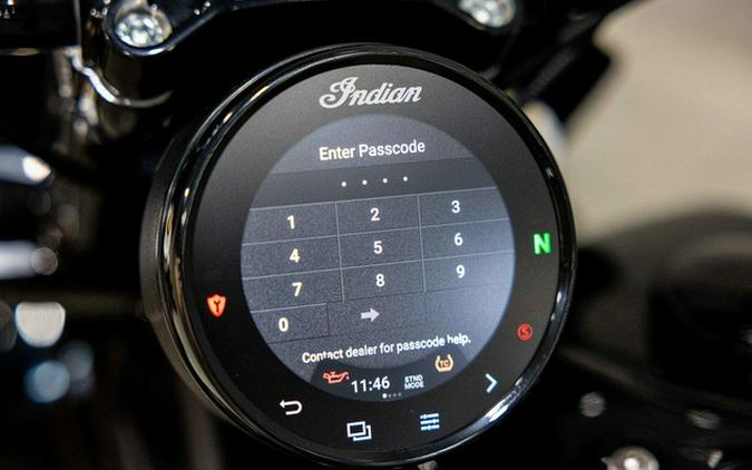 2026 Indian 101 Scout Black Crystal with Super Graphite