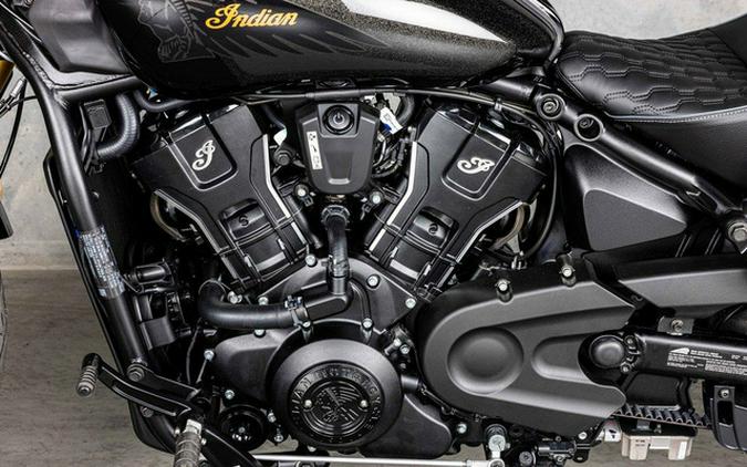 2026 Indian 101 Scout Black Crystal with Super Graphite