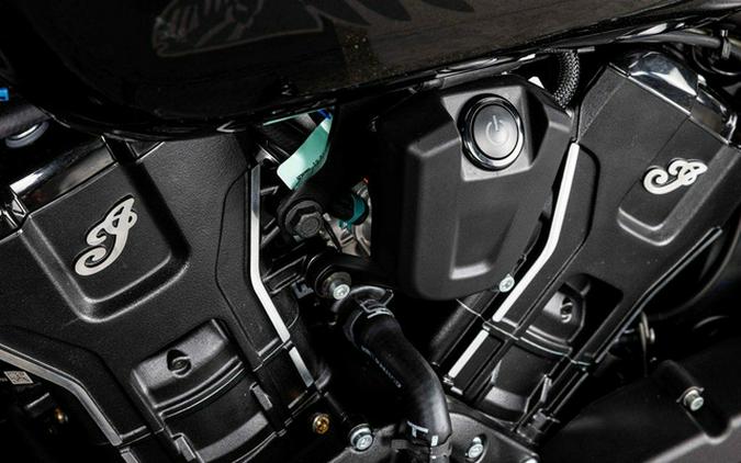 2026 Indian 101 Scout Black Crystal with Super Graphite