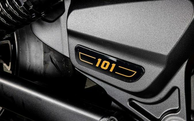 2026 Indian 101 Scout Black Crystal with Super Graphite