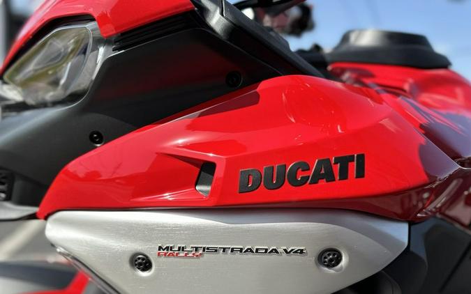 2025 Ducati Multistrada V4 Rally Ducati Red
