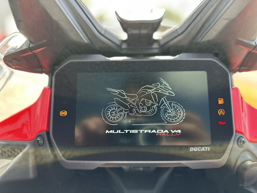 2025 Ducati Multistrada V4 Rally Ducati Red