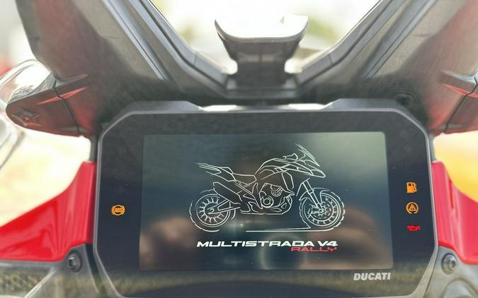 2025 Ducati Multistrada V4 Rally Ducati Red