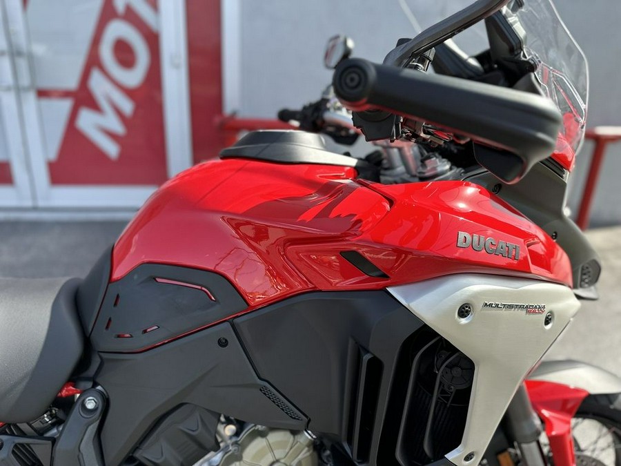2025 Ducati Multistrada V4 Rally Ducati Red