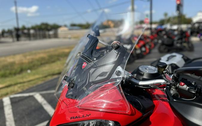 2025 Ducati Multistrada V4 Rally Ducati Red