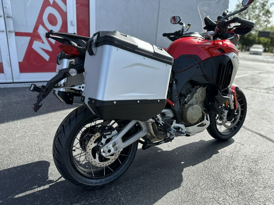 2025 Ducati Multistrada V4 Rally Ducati Red