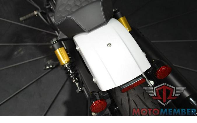 2025 Indian Motorcycle 101 SCOUT Ghost White Metallic with Graphics