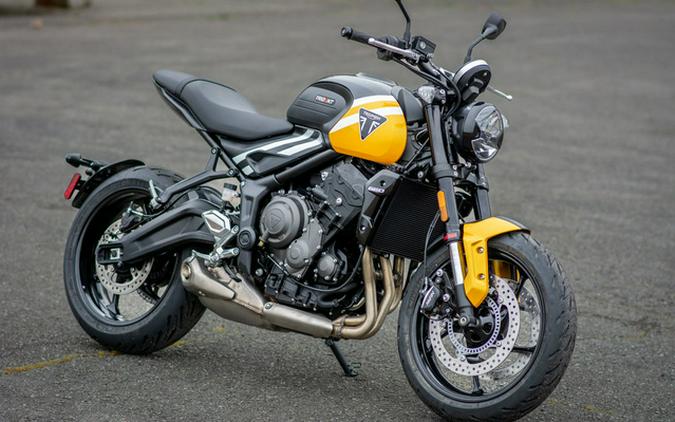 2025 Triumph Trident 660 Cosmic Yellow/Sapphire Black