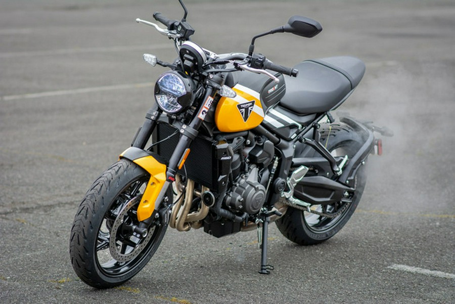 2025 Triumph Trident 660 Cosmic Yellow/Sapphire Black