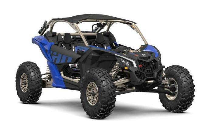 2024 Can-Am® Maverick X3 X rs Turbo RR Dazzling Blue & Carbon Black