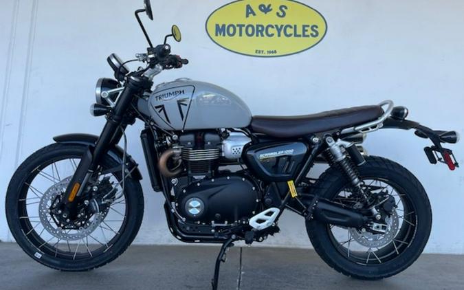 2024 Triumph Scrambler 1200 X Ash Grey