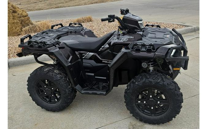 2023 Polaris Sportsman 850 Ultimate Trail Crimson Metallic