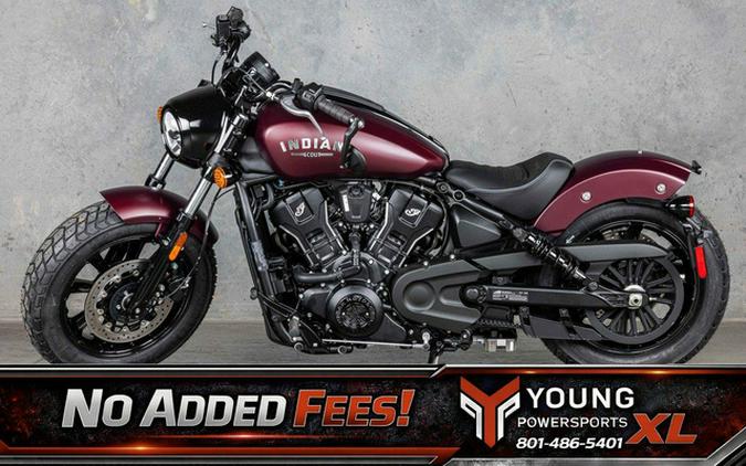 2026 Indian Scout Bobber Limited +Tech Maroon Metallic Smoke