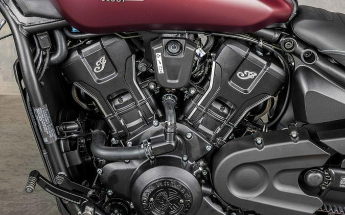 2026 Indian Scout Bobber Limited +Tech Maroon Metallic Smoke