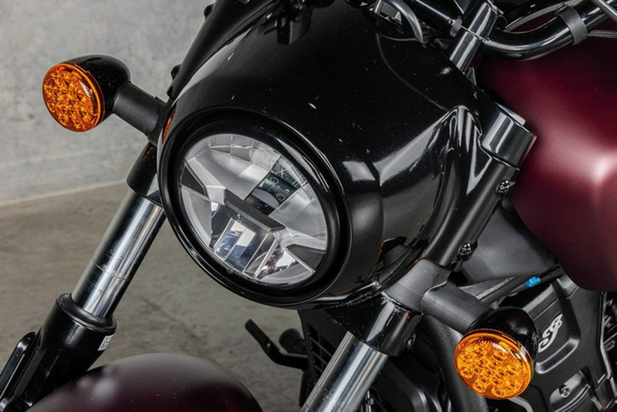 2026 Indian Scout Bobber Limited +Tech Maroon Metallic Smoke